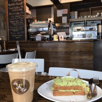 Sip A Cup - Rose latte, avocado toast - Coffee & Tea Near Me - Astoria, New York
