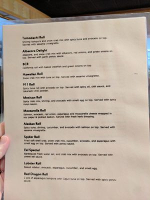 Menu photo 7 Tomodachi Restaurant Westlake Village, CA Menu photo 7 Tomodachi Restaurant Westlake Village, CA