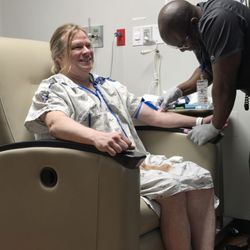 Sanford Medical Center - Blood Draw Team earned a laugh