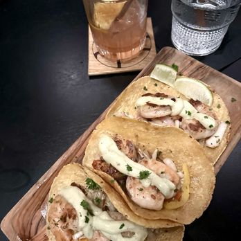 High Rail Raleigh - Shrimp tacos - Cocktail Bars Near Me - Raleigh, North Carolina