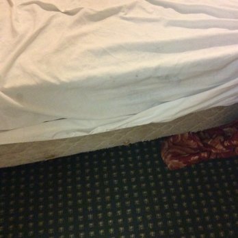 Home Suites - Why do the sheets have a black streak on them...? You'd think a bed this used wouldn't be so hard... - Hotels Near Me - San Antonio, Texas Home Suites - Why do the sheets have a black streak on them...? You'd think a bed this used wouldn't be so hard... - Hotels Near Me - San Antonio, Texas