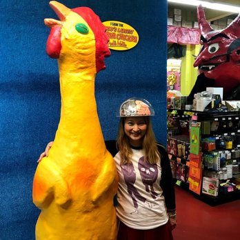 Rubber Chicken Museum - The world's largest rubber chicken! - Museums Near Me - Seattle, Washington