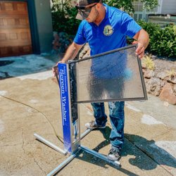 Golden State Window Cleaning - $5.75 per screen to wash.