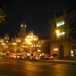 Banco de la Plaza de Cibeles