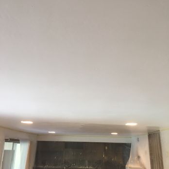 The Texture On The Ceilings Is Light Skip Trowel And The Color
