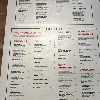 Pho With Us - Menu - Vietnamese Near Me - Austin, Texas