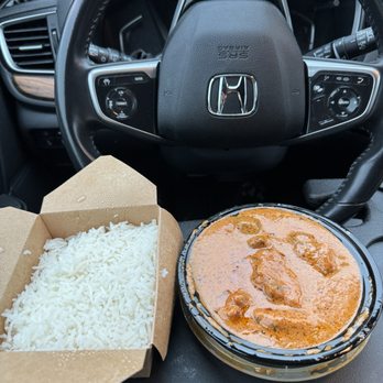 Chennai Hoppers - Old Delhi butter chicken (mild) [rice comes with it] $18.95 (instagram: @issa.cheatday) - Indian Near Me - Gaithersburg, Maryland