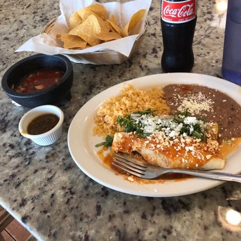 Servando's - Lunch combo beef burrito and chicken flouta. - Mexican Near Me - Winter Garden, Florida