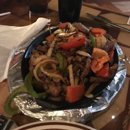 Beef fajitas
