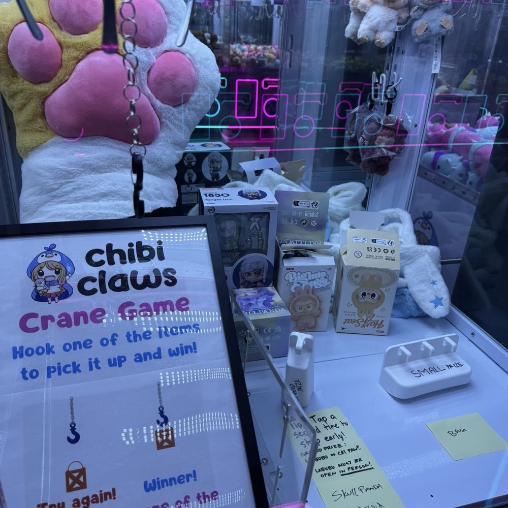 Chibi Claws - Labubu and Skullpanda - Arcades Near Me - Garden Grove, California Chibi Claws - Labubu and Skullpanda - Arcades Near Me - Garden Grove, California
