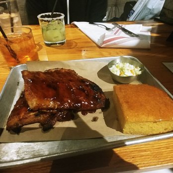 matchbox - bbq baby back ribs 18-hour pork ribs, cornbread, coleslaw - Pizza Near Me - Arlington, Virginia