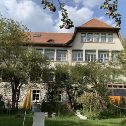 La Colonie - Picture of the back of the house.. the old Record Watch Factory