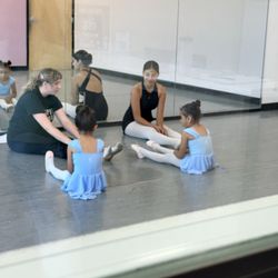 Inspire School of Ballet - Having one on one time!!