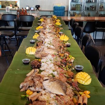 Chef Camille - Kamayan for 15. Eat wit cho hands. - Caterers Near Me Chef Camille - Kamayan for 15. Eat wit cho hands. - Caterers Near Me
