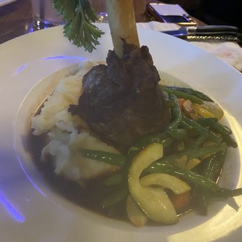 Bourbon Boulevard - Lamb Shank w/ mash and veggies in wine sauce - Steakhouses Near Me - Chantilly, Virginia Bourbon Boulevard - Lamb Shank w/ mash and veggies in wine sauce - Steakhouses Near Me - Chantilly, Virginia
