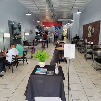 LilJazZi's Cafe - The restaurant inside - Burgers Near Me - Florence, South Carolina