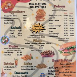 Crevasse - New Menu