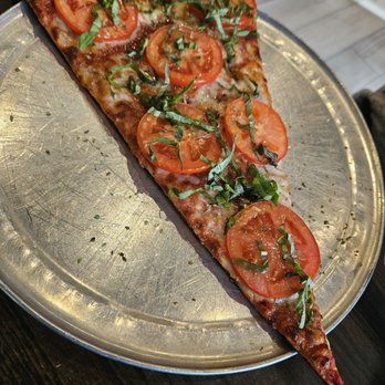 Russo's New York Pizzeria - Margherita pizza slice - Italian Near Me - Clovis, California