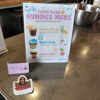The Berni Bean Coffee - Seasonal specials Menu - Coffee & Tea Near Me - Dallas, Texas