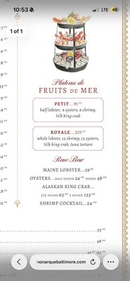 Menu photo 2 Monarque Baltimore, MD