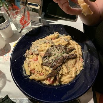 Food For Thought - Creamy mushroom pasta - American Near Me - Williamsburg, Virginia Food For Thought - Creamy mushroom pasta - American Near Me - Williamsburg, Virginia
