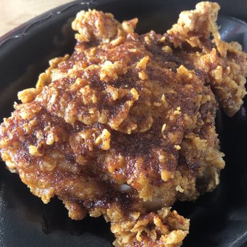 KFC - Nashville Hot Chicken thigh - Fast Food Near Me - Lenexa, Kansas