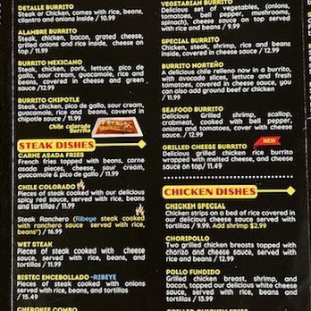 Cantinflas Mexican Grill - Mexican Near Me - Sallisaw, Oklahoma