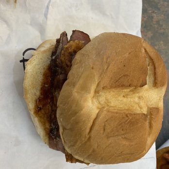 Arbys - Real Country Style Rib Sandwich sad only 4 piece of meat - Fast Food Near Me - Gambrills, Maryland Arbys - Real Country Style Rib Sandwich sad only 4 piece of meat - Fast Food Near Me - Gambrills, Maryland