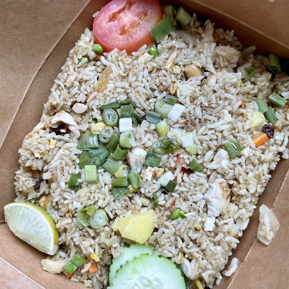 Tasty Food To Go - 5. Pineapple Fried Rice - Thai Near Me - Long Beach, California Tasty Food To Go - 5. Pineapple Fried Rice - Thai Near Me - Long Beach, California