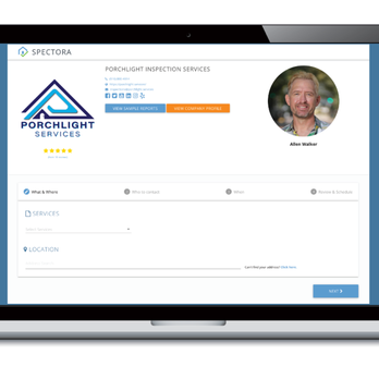 Porchlight Home Inspections - Online inspection booking and reports make it simple and easy to set up inspections based on your availability. - Home Inspectors Near Me Porchlight Home Inspections - Online inspection booking and reports make it simple and easy to set up inspections based on your availability. - Home Inspectors Near Me