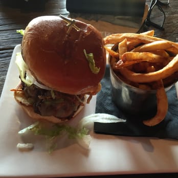 Amsterdam BrewHouse - special burger - Breweries Near Me - Toronto, Ontario