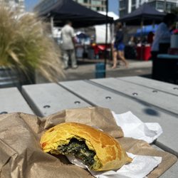 Southwest DC Farmers Market - Spinach empanada