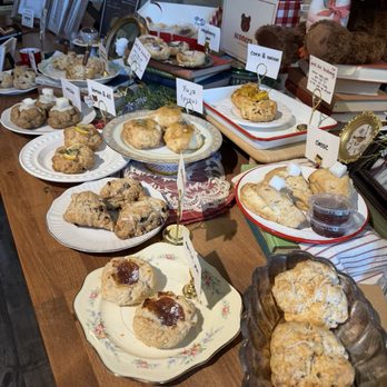 Sconers - Display of various scones offered - Bakeries Near Me - Bellevue, Washington