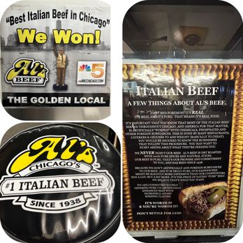 Al's Beef - Awards and kudos and description of Italian beef - Sandwiches Near Me - Chicago, Illinois