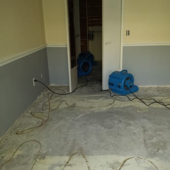 FIRST ONSITE Property Restoration - Set - up of blowers for drying; floors removed and hauled away. - Damage Restoration Near Me - Oxnard, California