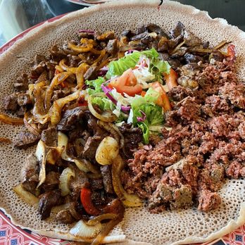 Lucy Ethiopian Restaurant - Meat platter - Ethiopian Near Me - Toronto, Ontario Lucy Ethiopian Restaurant - Meat platter - Ethiopian Near Me - Toronto, Ontario