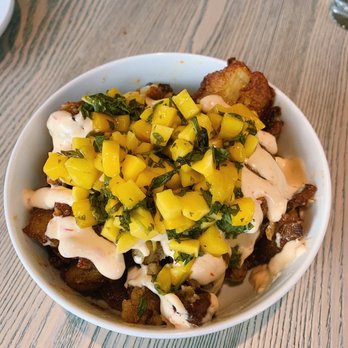 Mila - Jerk smashed potatoes. (My absolute favourite) this was mind blowing. - Vegan Near Me - Vancouver, British Columbia