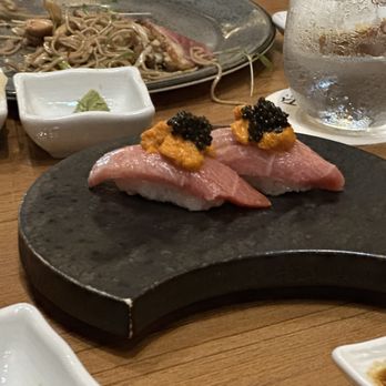 Kata Robata - Toro w/ Uni & Caviar
@phidingthefam - Sushi Bars Near Me - Houston, Texas Kata Robata - Toro w/ Uni & Caviar
@phidingthefam - Sushi Bars Near Me - Houston, Texas