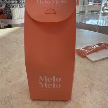 MeloMelo Coconut Dessert  - To-go bag - Desserts Near Me - Cupertino, California