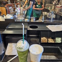Starbucks - This girl is TERRIBLE and the old Mexican lady at the register is even worse customer service EVER! Don't go here!