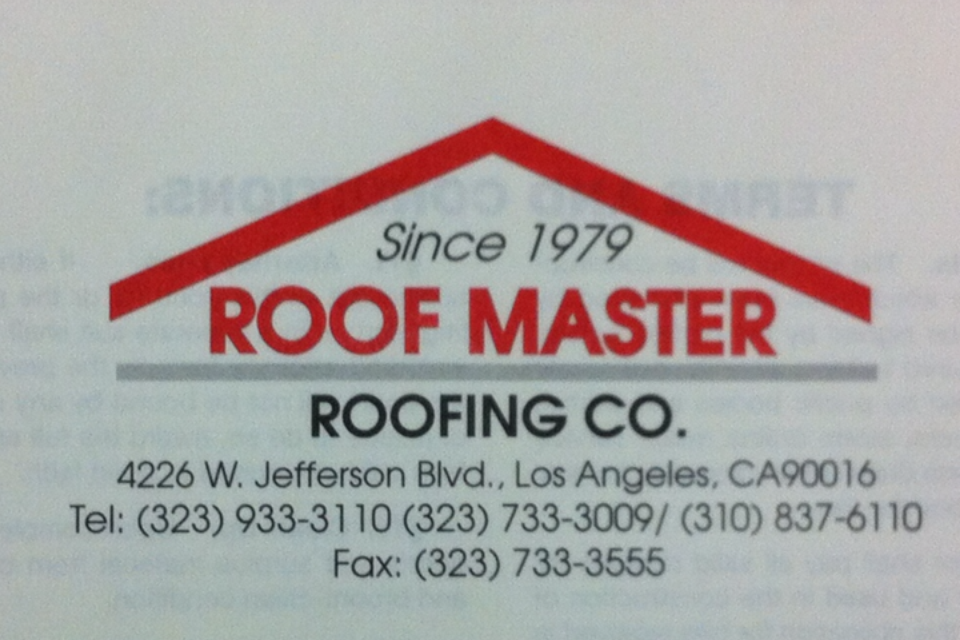Slide of Roof Master Roofing
