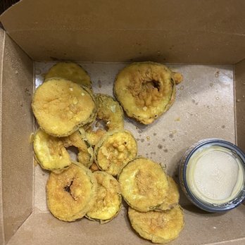 110 Grill - What the pickles looked like when I opened the box - New American Near Me - Manchester, New Hampshire 110 Grill - What the pickles looked like when I opened the box - New American Near Me - Manchester, New Hampshire
