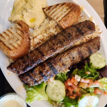 Calf & Chick - Beef kebab plate - Breakfast & Brunch Near Me - Torrance, California Calf & Chick - Beef kebab plate - Breakfast & Brunch Near Me - Torrance, California