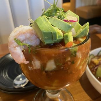 El Viejon Seafood - Tacos - Tequilla - Campechana Cocktail (Shrimp and Octopus Cocktail) - Seafood Near Me - San Diego, California El Viejon Seafood - Tacos - Tequilla - Campechana Cocktail (Shrimp and Octopus Cocktail) - Seafood Near Me - San Diego, California