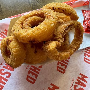 Mashed Burgers - Onion Rings - Burgers Near Me - Cliffside Park, New Jersey