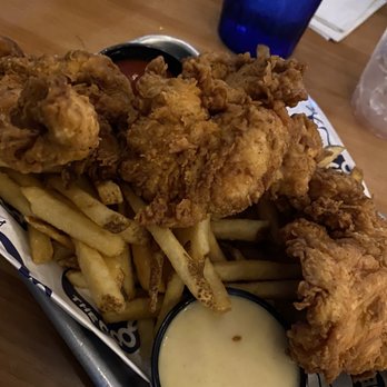 The Goose - Chicken tenders w/ fried and honey mustard dipping. - Salad Near Me - Birmingham, Alabama