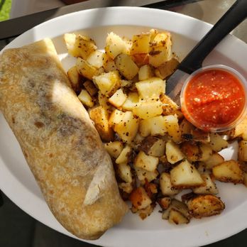 Gillespie Field Cafe - Chorizo burrito - Breakfast & Brunch Near Me - El Cajon, California