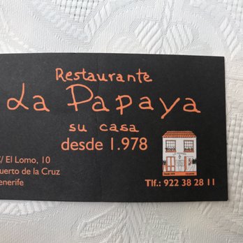 La Papaya - Spanish Near Me - Puerto de la Cruz, TF La Papaya - Spanish Near Me - Puerto de la Cruz, TF