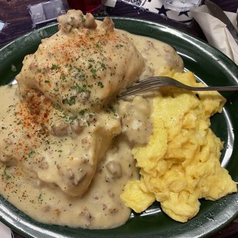 Sykes Diner - Biscuit & Gravy with 2 eggs - Diners Near Me - Kalispell, Montana Sykes Diner - Biscuit & Gravy with 2 eggs - Diners Near Me - Kalispell, Montana