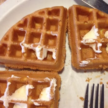 Denny's - Waffle arrived so over cooked, that it was already in separate pieces - American Near Me - Las Vegas, Nevada Denny's - Waffle arrived so over cooked, that it was already in separate pieces - American Near Me - Las Vegas, Nevada